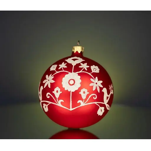 Набір ялинкових прикрас Різдвяні історії Код нації: Херсонщина 3 кулі скло (4820001107104) - фото 2