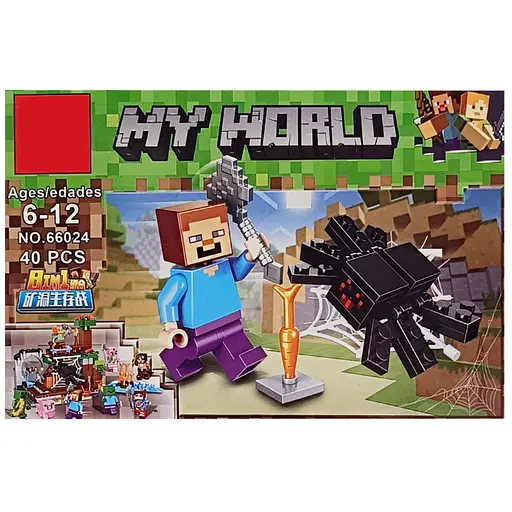 Конструктор дитячий "Minecraft" 66024-1, 43 деталі