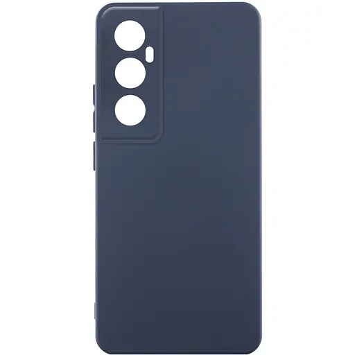 Чехол Silicone Cover Lakshmi Full Camera (AA) для Realme C65 4G Синий / Midnight Blue