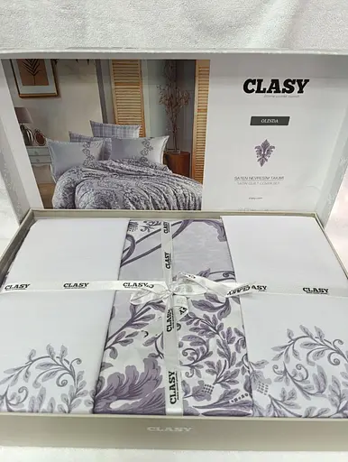 Постільна білизна Olin Сатин Clasy pbe0051033 - фото 2