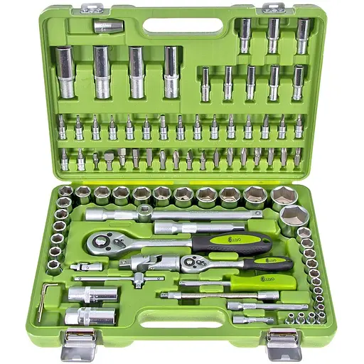 Набір інструментів Alloid 1/2, 1/4, 94 предмети (НГ-4094П-6) - фото 1