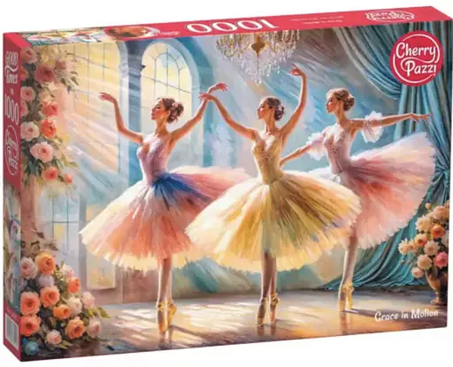 Пазлы CherryPazzi Грация в движении, 1000 элементов, 50x70 см, 31001