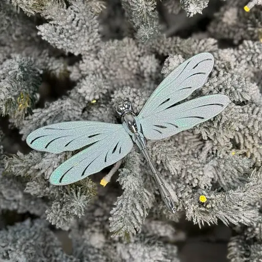 Ялинкова іграшка MIS LT Бабка велика 18,5х12,5х2 см блакитний - фото 2