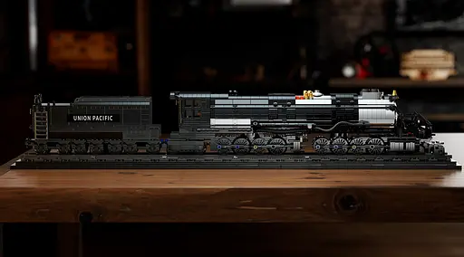 Конструктор Nifeliz Локомотив "Big Boy" з підставкою (NF10263) - фото 12