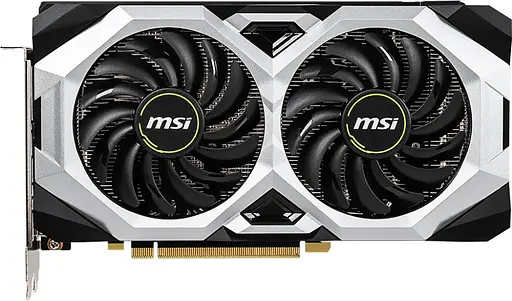Видеокарта MSI RTX 2060 8Gb Super Ventus GP OC (GeForce RTX 2060 SUPER VENTUS GP OC) (GDDR6, 256 bit, PCI-E v3.0) Б/у - фото 1