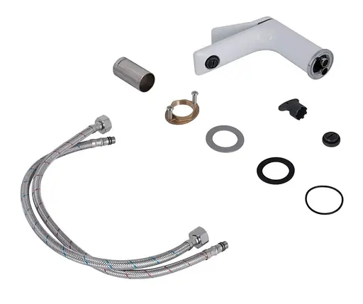 Змішувач для раковини Qtap Presto Chrome/White QTPRE270CRW45576 - фото 3