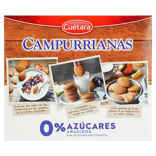 Печиво Cuetara Campurrianas без цукру 320 г - фото 2