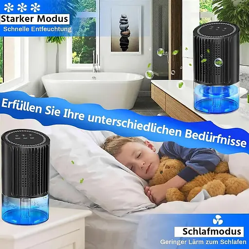 Маленький увлажнитель DEDOM YP2119 с защитой от влаги, черный - фото 5