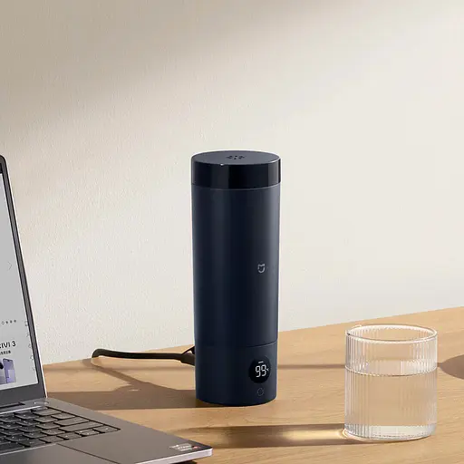 Электрический термос Xiaomi MiJia Portable Electric Cup 2 350 мл Black (MJDRB02PL)  - фото 6