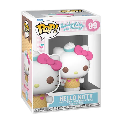Коллекционная  фигурка   Funko Pop Хеллоу Китти  Hello Kitty 10 см FP HK 99 - фото 3
