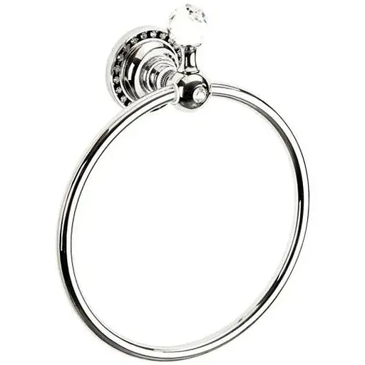 Кільце для рушника Kugu Swan 404C Хром - фото 1