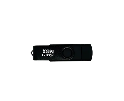 Флеш-накопитель XON FlashDrive MultiConnect 128GB (USB 2.0 + USB Type-C + MicroUSB) Черный (FX2M128PB 7645) - фото 2