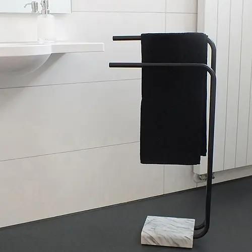 Полотенцедержатель Varda, черный (20030) - фото 4