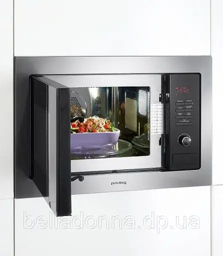 Микроволновая печь PRIVILEG AC 925 BVE встроенная с грилем - фото 2