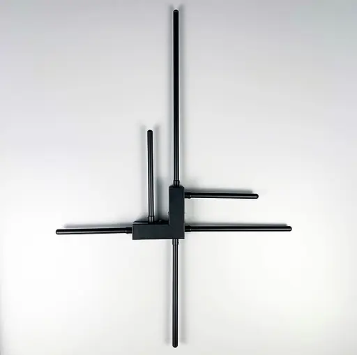 Мінімалістична модель бра на 6 ріжків Line F WJ 7214/6 BK - фото 10