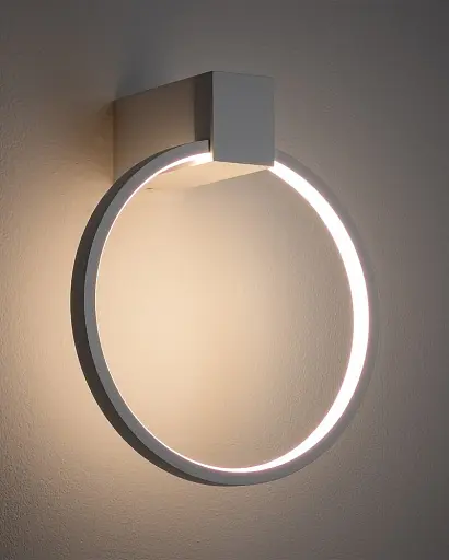 Бра, настенный светильник Nowodvorski 11601 Circolo LED XS 1x9W 3000K 190Lm IP20 белый - фото 2