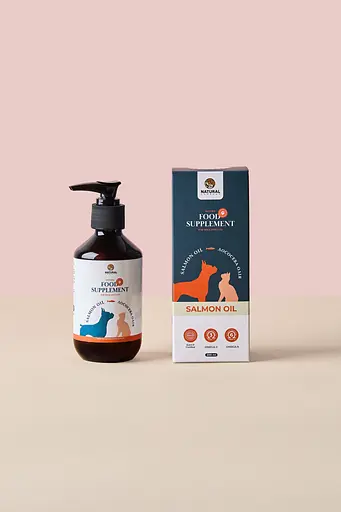 Харчова добавка для собак Natural Олія Лососева 200 мл - фото 2