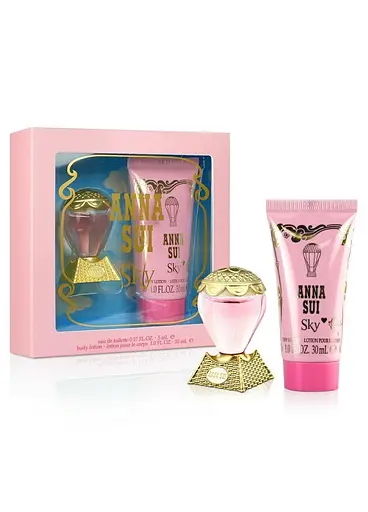 Набор Anna Sui Sky 5 мл туалетная вода, 30 мл лосьон для тела - фото 1
