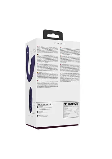 Вібратор Vive Yuki G-Spot 16.6 см (фіолетовий) - фото 11