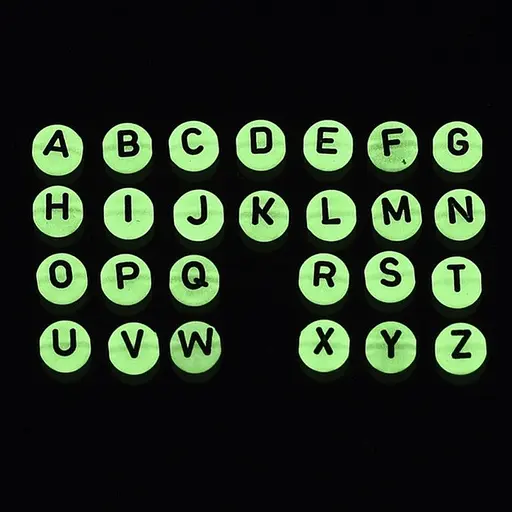 Декоративні намистинки для творчості Літери Dom Busin УТ100024898 в упаковці 170 шт - фото 6