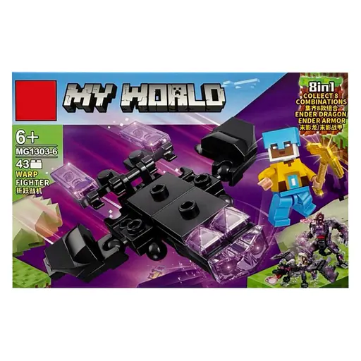 Дитячий конструктор "Minecraft" MG1303-6, 43 деталі