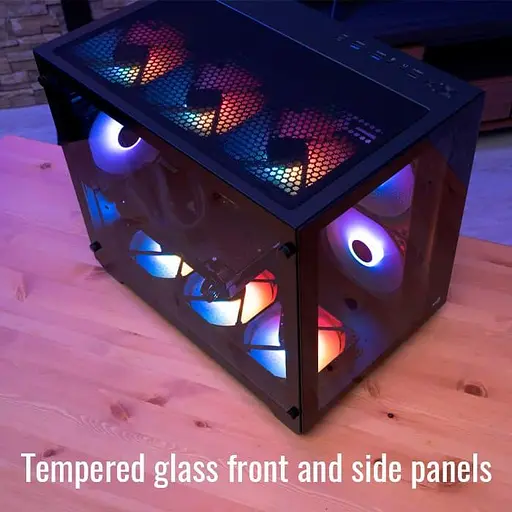 Корпус Aerocool Dryft Mini-G-BK-v2 Black (ACCS-ES02163.11) Без БП Б/у - фото 7