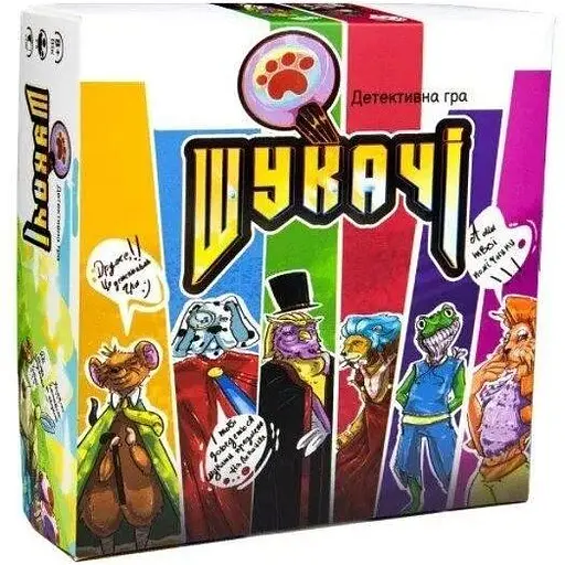 Настільна гра Strateg Шукачі, в кор-ці 20-20-6.5 см 30230 (укр) (4823113807702) - фото 1