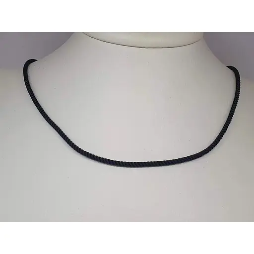 Ювелірний шовковий шнурок Favoritum з золотими вставками. 810054Ч 45 - фото 2