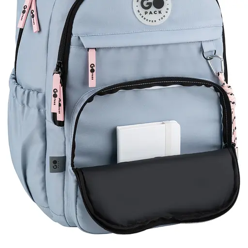 Рюкзак GoPack Teens 121L-2 Светло-голубой (GO26-121L-2) - фото 12