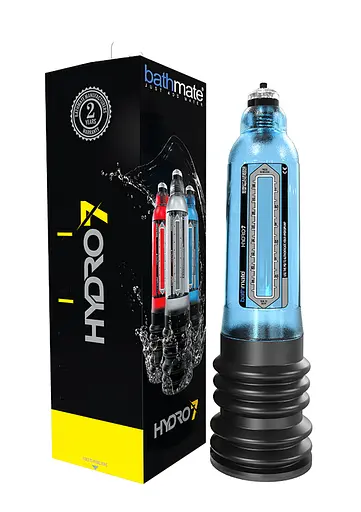 Помпа для пениса Bathmate Hydro7 Penis Pump Aqua 30 см голубой - фото 3