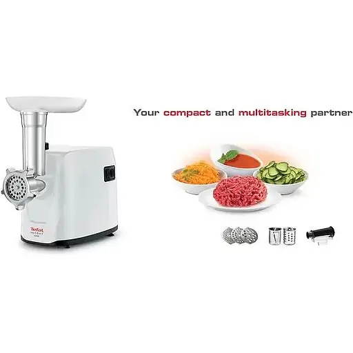 М'ясорубка Tefal NE114130 7 в 1, 1600 Вт - фото 4