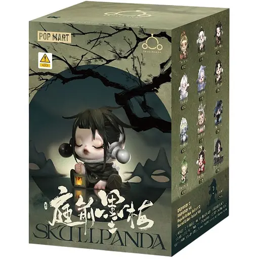 Іграшка-сюрприз Pop Mart Skullpanda серія The Ink Plum Blossom з колекційною фігуркою (SPB-01) - фото 1
