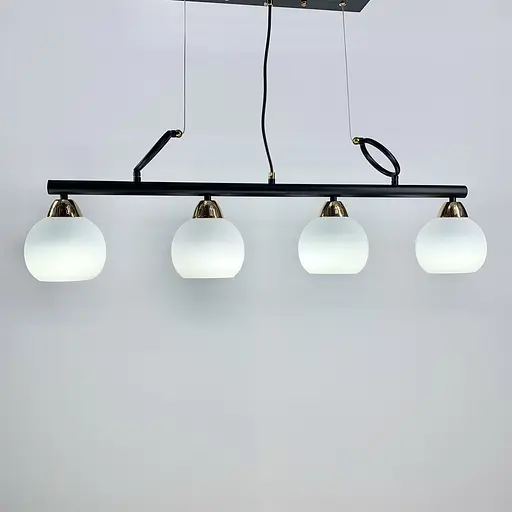 Видовжений світильник на 4 плафони Line.F Колір плафона Прозорий - фото 5