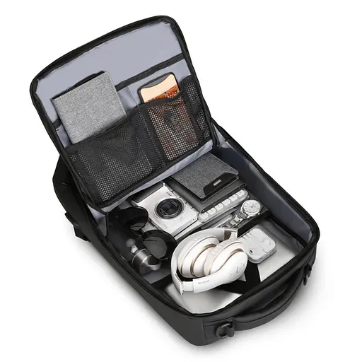 Рюкзак городской Mark Ryden 9031Y с отсеком для ноутбука 17,3" и USB 26л Black (16249) - фото 4