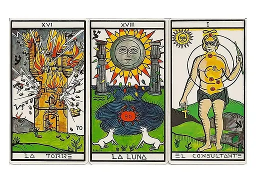 Карты Таро Fournier – эзотерическое бревно (El Gran Tarot Esoterico) (ВР_КТЕК) - фото 5