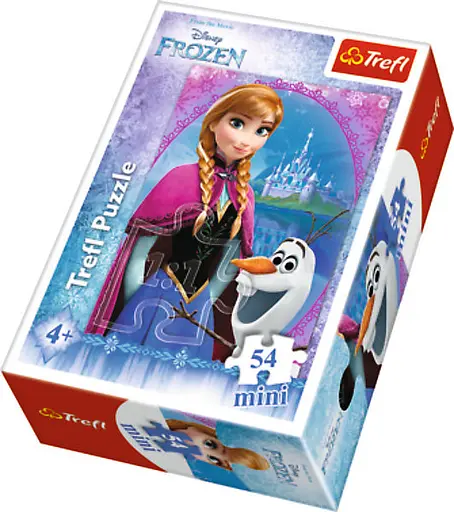 Набор Пазлы - (54 элм. мини) - "Анна" / Дисней Ледяное сердце - фото 1