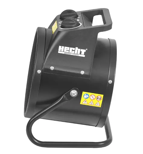 Керамічний обігрівач HECHT 3543 3,0 кВт, площа обігріву 30 кв.м., підлоговий/настільний, чорний - фото 3