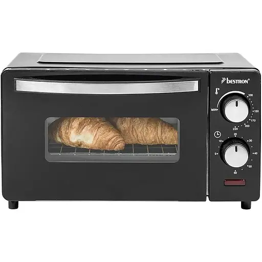 Духовка настільна Bestron AOV9, 800 Вт, 9 л, чорний - фото 2