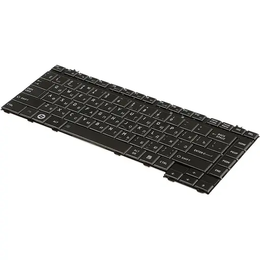 Клавіатура для ноутбука Toshiba A300/A305/A305D/A350/L300 Чорна (A2283)