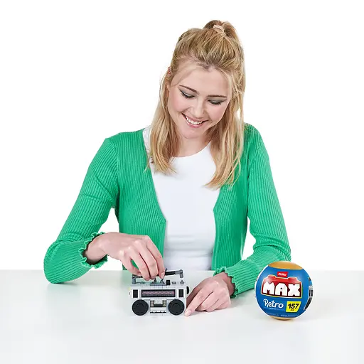 Конструктор в капсуле Max серии "Retro" S1 - Кассетный магнитофон - фото 6