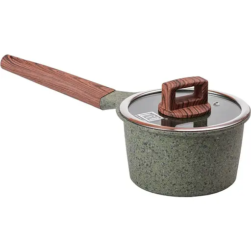 Сотейник алюминиевый MGC 1.6 л с антипригарным покрытием.зеленый HP-4-444GR - фото 1