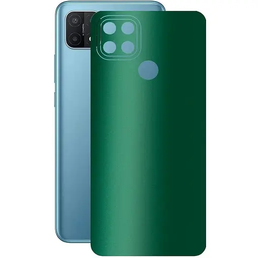 Захисна плівка StatusSKIN для Oppo A15 Корпус Вініл Зелена - фото 1