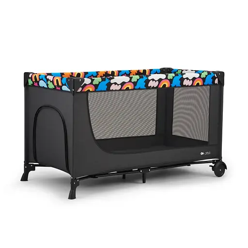 Ліжко-манеж Kinderkraft Joy 2 Happy Shapes (KLJOY02HAP00000)