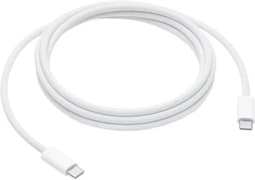 Кабель Foxconn Apple USB-C to USB-C 240 Вт 2 м (MYQT3ZM/A) белый - фото 2