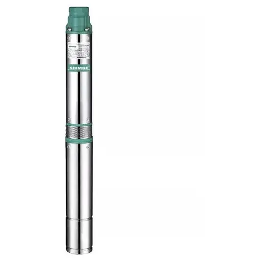 Скважинный насос SHIMGE 3.5SE(m) 2/10T-0.55 кВт, Н 53(38)м, Q 75(40)л/мин, Ø89 мм + кабель 35 м - фото 1