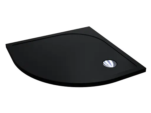 Душовий піддон Miraggio Madrid 800 mirastone black 0000953 Чорний матовий - фото 1