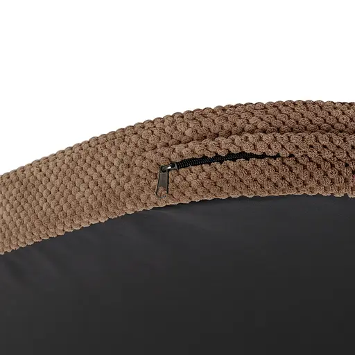 Лежанка для собак Waudog Relax Доріс велюр зі знімним чохлом L 10х70 см  - фото 5