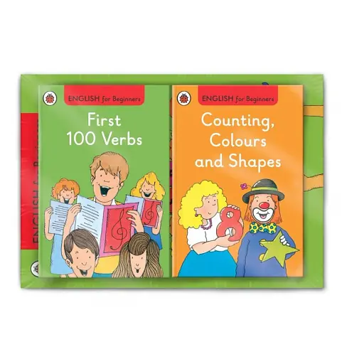 English for Beginners. Pack 2 (First 100 Verbs + Counting, Colours, Shapes + Time, Seasons, Weather) - фото 2