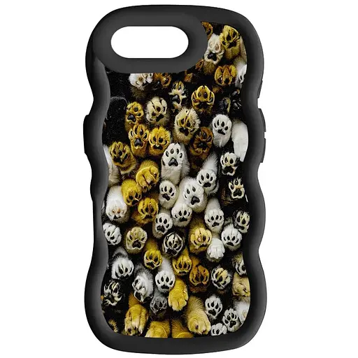 Чехол TPU Cloudy Pictures для Apple iPhone 7 plus/8 plus 5.5 Paws