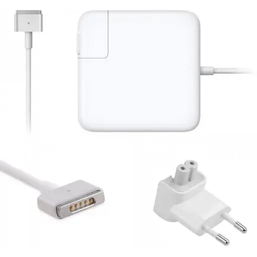 Зарядное устройство для ноутбука Apple MagSafe2 14.85V 3.05A 45W A1436 T-образный штекер блок адаптер - фото 1